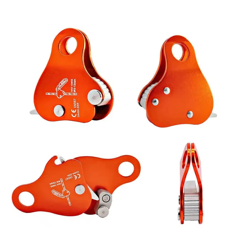 Climbing Ascender Arborist Climbing Rope Protection Belay Device Grip ...