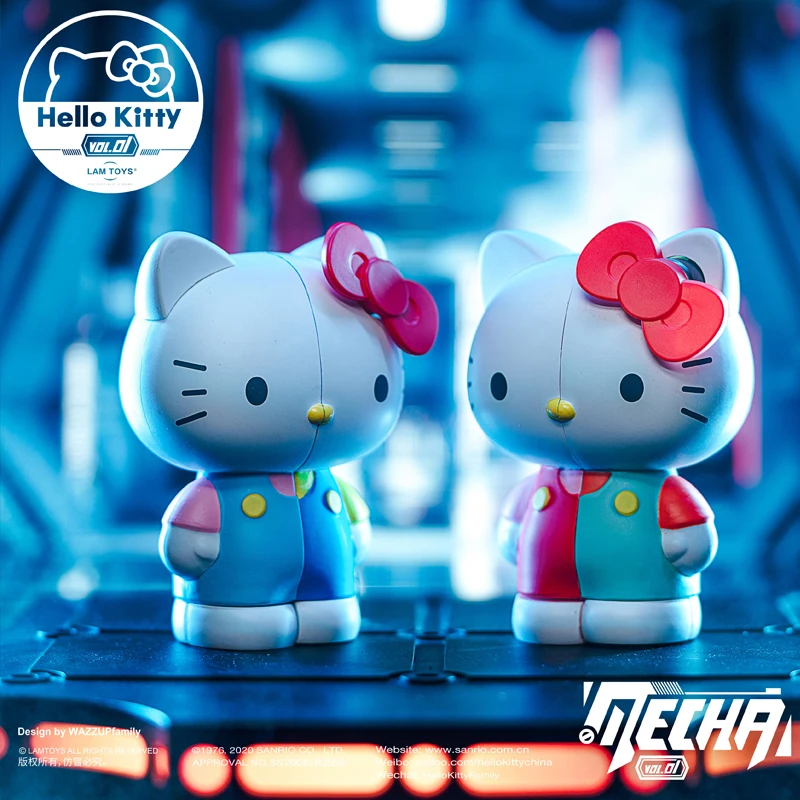 Sanrio Mecha Blind Box Hello Kitty Semi-mechanical Kitty