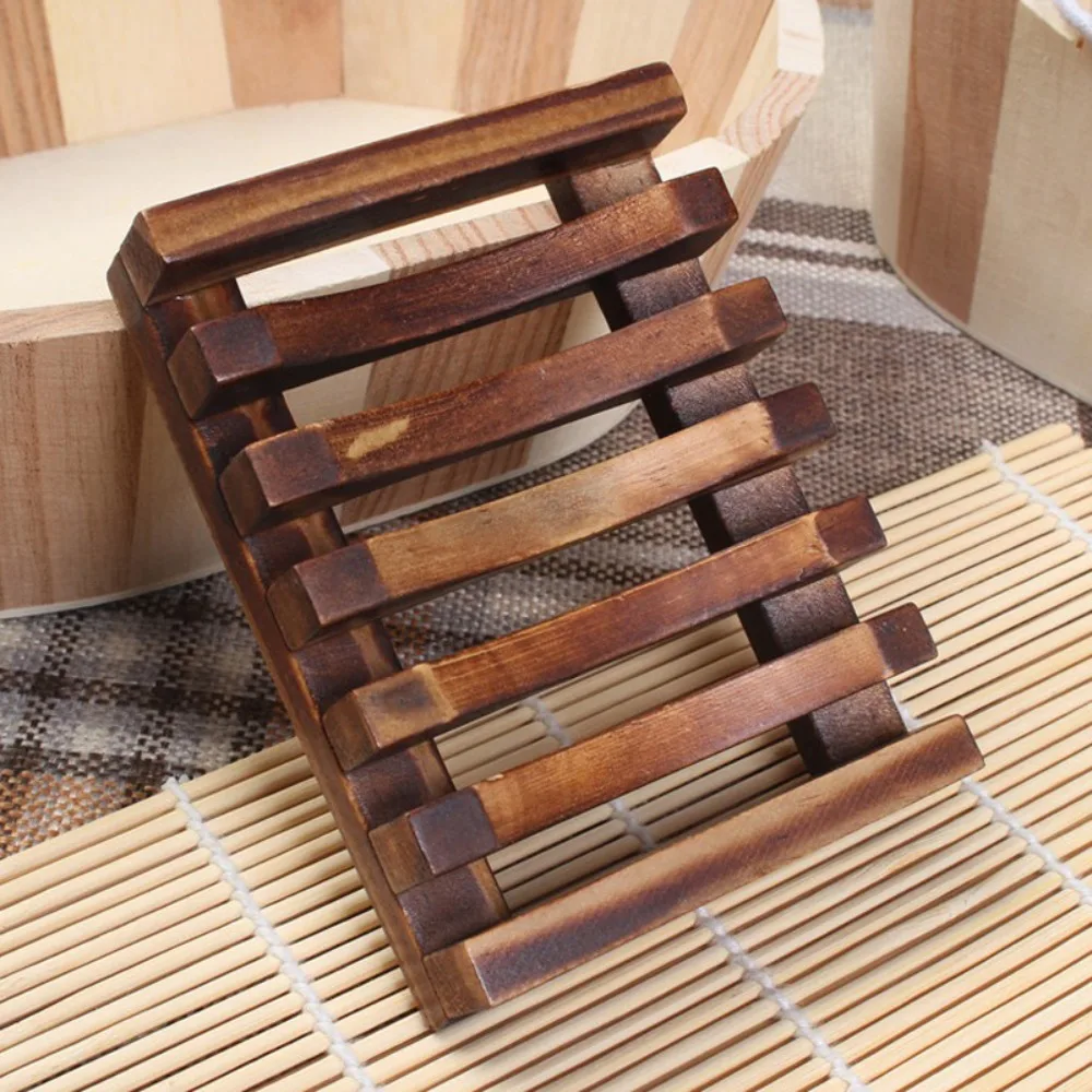 Natural Wooden Soap Holder Tray 5