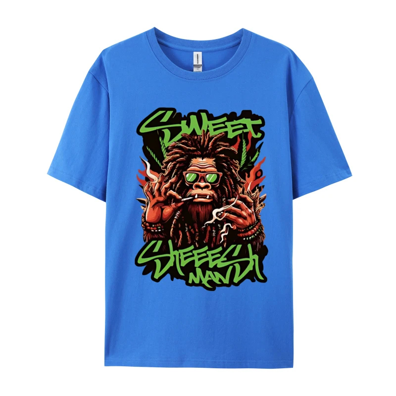Men Prevailing Tops Shirts Crew Neck Autumn Cotton T Shirts Casual Short Sleeve ProudStonerCannabisHippieWeedMar-(1) Tops Shirt ProudStonerCannabisHippieWeedMar-(1) blue