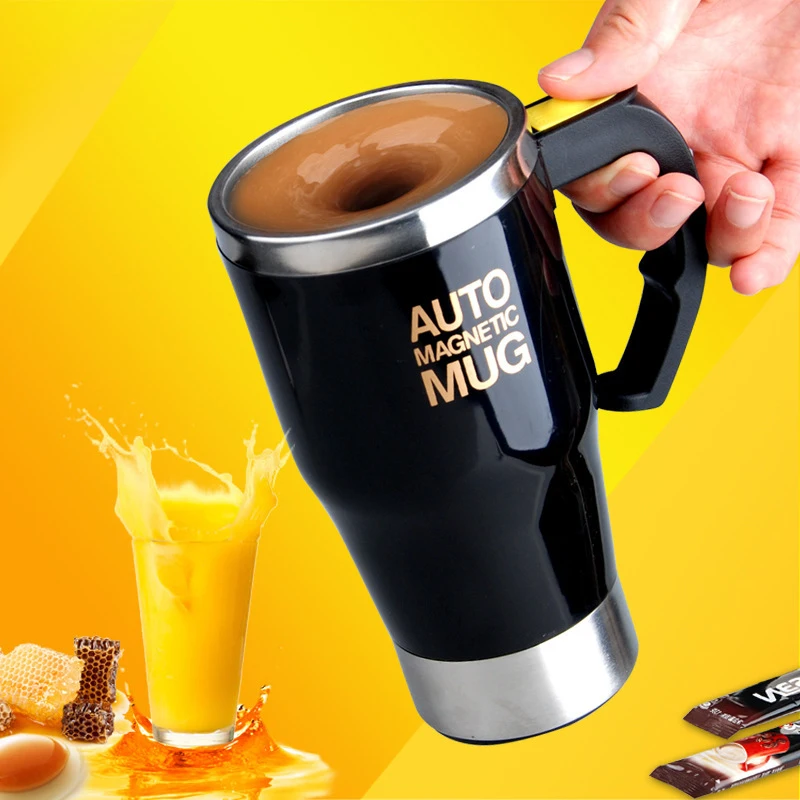 Self Stirring Magnetic Mug Stainless Steel Coffee Milk Mixing Cup Automatic  Stirring Cup Smart Mixer Thermal Cup Coffee Cup - AliExpress