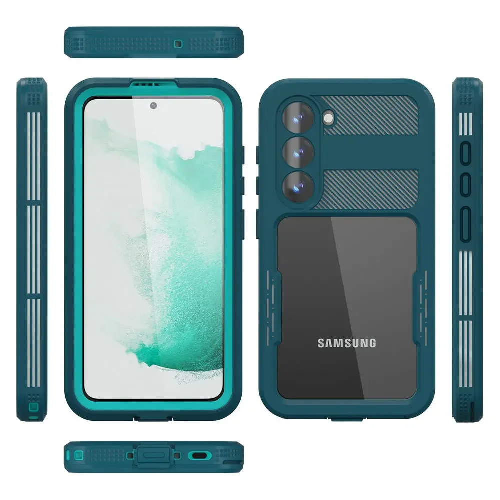 Waterproof Case IP68 for Samsung Galaxy S23 Ultra S 24 5G Cover Screen Protect Bumper Shockproof Phone Galaxy S24 Plus S 23 Capa