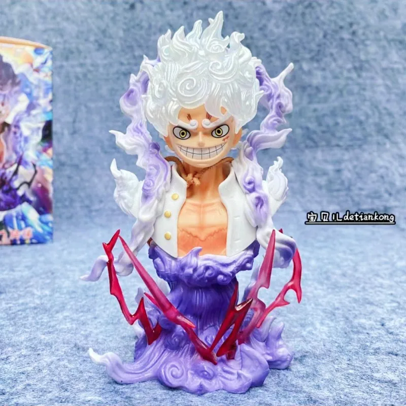 Anime Figure Rengoku Kyoujurou - Busto In PVC Da 16 Cm - Statua Da Collezione Per Scrivania