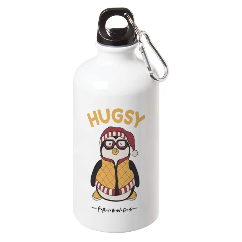 

Friends Joey‘s Hugsy Sport Water Bottle With Carabiner For Outdoor Camping Cycling Walking Gifts 17oz
