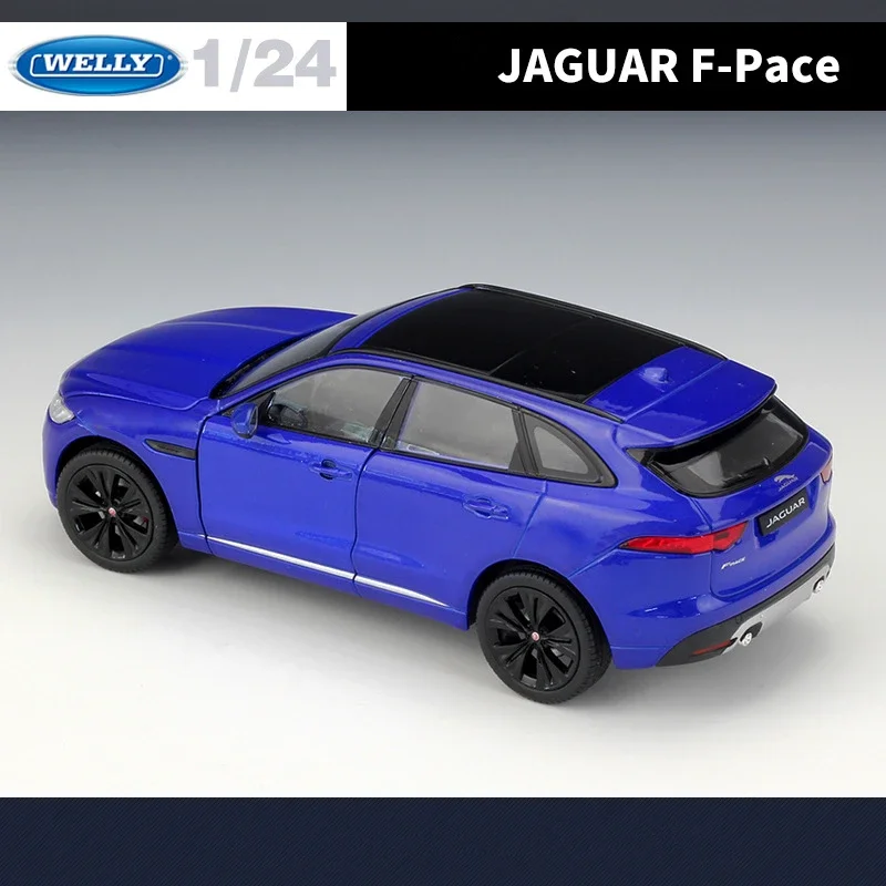 Welly 1:24 JAGUAR F-Pace SUV Alloy Car Model Diecast Metal Toy Vehicles Car Model High Simulation Collection Childrens Toys Gift 6