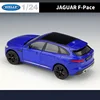 Welly 1:24 JAGUAR F-Pace SUV Alloy Car Model Diecast Metal Toy Vehicles Car Model High Simulation Collection Childrens Toys Gift 6