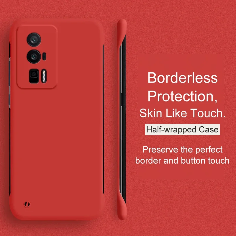 Luxury Ultra-Thin Candy Color Borderless Hard Case Cover