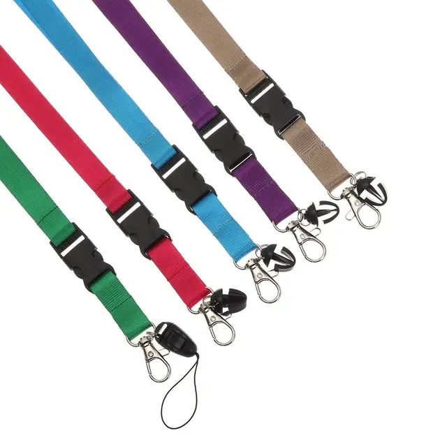 Cordino Per Stampa Personale Con Portachiavi Stampato Personalizzato Da 50 Pezzi Con Nome Del Logo Per Porta Badge Carte D'identà Stampa Personalizzata Corda Per Il Collo - Foto 4