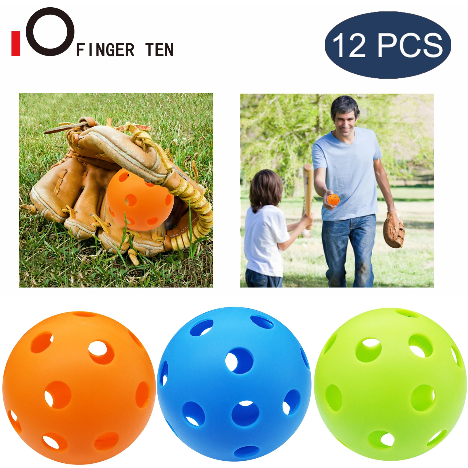 12PCS72mmSportSoftballsBallSetPracticeTrainingPVCSoftballTeam