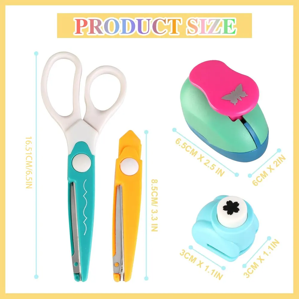 8PCS Creative Hole Punch 2
