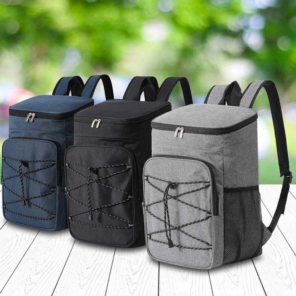 Insulated Cooler Bag Thermal Backpack Waterproof Picnic Bag Leak-Proof Isothermal Fridge Backpack Beer Camping Supplies