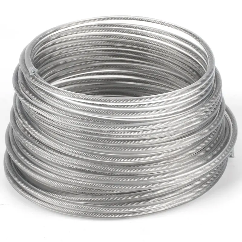 INDEL Steel Wire Nylon Grass Trimmer Line 3.0×5M/10M Brushcutter Trimmer Rope Lawn Mower Cord Long Round Roll Grass Replacement