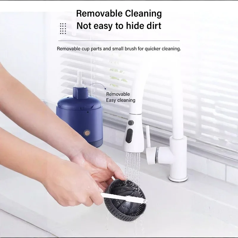 Household Small Portable Residue Free Juicer USB Charging Detachable Cleaning Multifunctional Fully Automatic Juicer 4