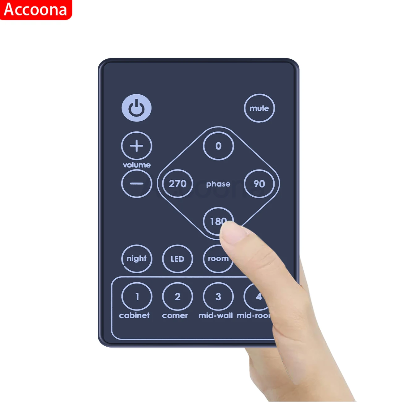 Remote control for Polk Audio DSW PRO 660wi Powered Subwoofer 400w