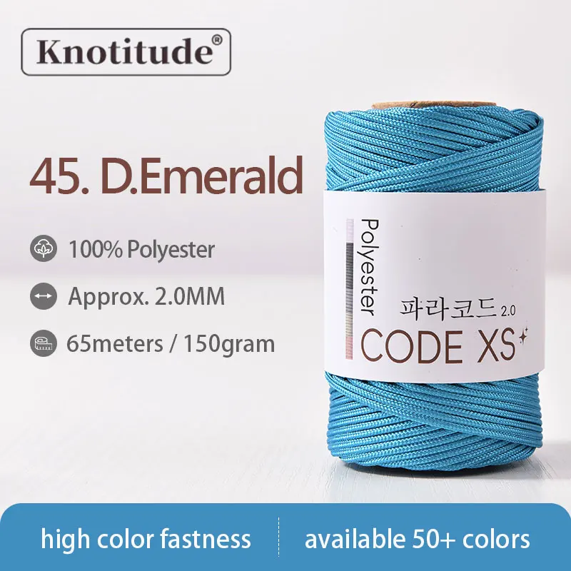 Durable 2mm Paracord - 65m Outdoor Adventure Cord