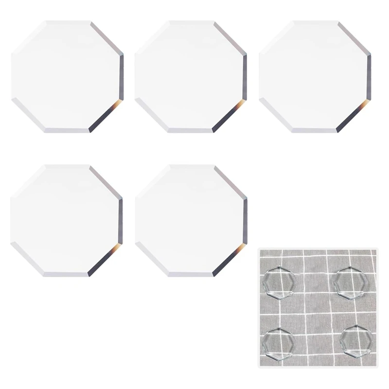 5PCS Glass Pattern Weights For Sewing, Fabric Sewing Weight Cloth Dressmaking Pattern Making And Sample Cutting Weights Durable sewing weights