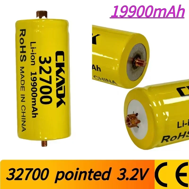 

Aviation Arrival 32700 Lifepo4 3.2V Lithium Iron Phosphate Battery 60A Discharge DIY with Screw Rechargeable Battery Inverters