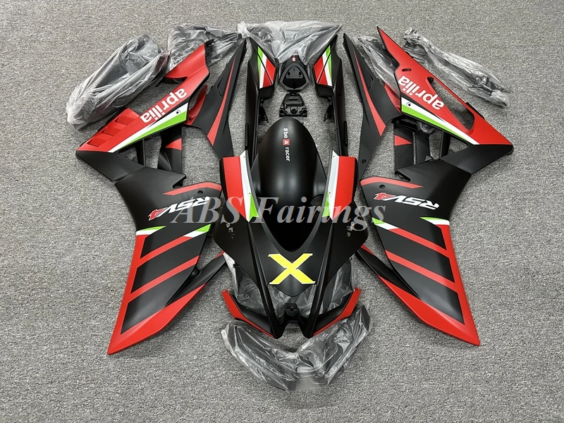 

Комплект обтекателей из АБС-пластика, подходит для Aprilia RSV4 1000 2016 2017 2018 2019 16 17 18 19, комплект обтекателей, матовый красный, 4 подарка