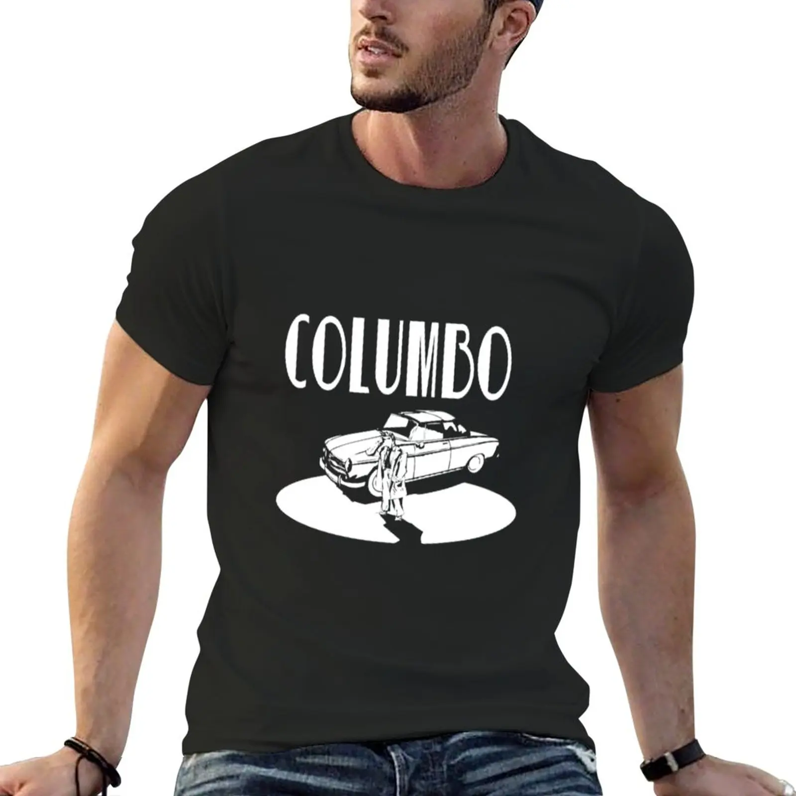 

New Columbo T-ShirtColumbo - Film Noir T-Shirt sweat shirt T-shirt short Blouse oversized t shirt men