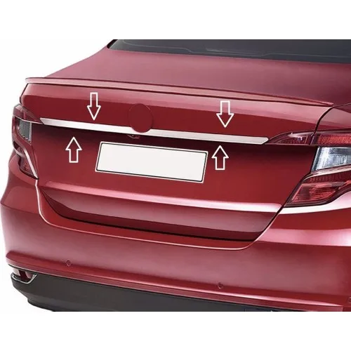 

For Fiat Egea Sedan Chrome Rear Trunk Lid Cover Plate Top 2016 - 2021