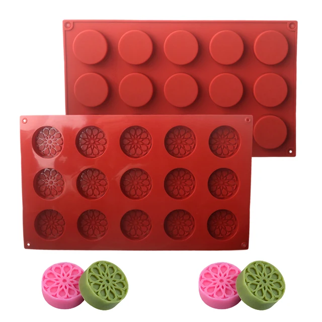 SHENHONG Square or Round Shape Silicone Cake Molds Chocolate Mold Handmade Soap Mould Dessert Baking Tools Kitchen Supplies 5