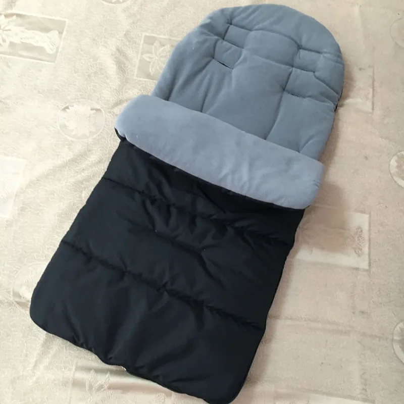 Baby Strollers cheap Winter Windproof Babies Infant Sleeping Bag Cold-proof Stroller Carriage Mat Foot Cover baby stroller accessories products Baby Strollers