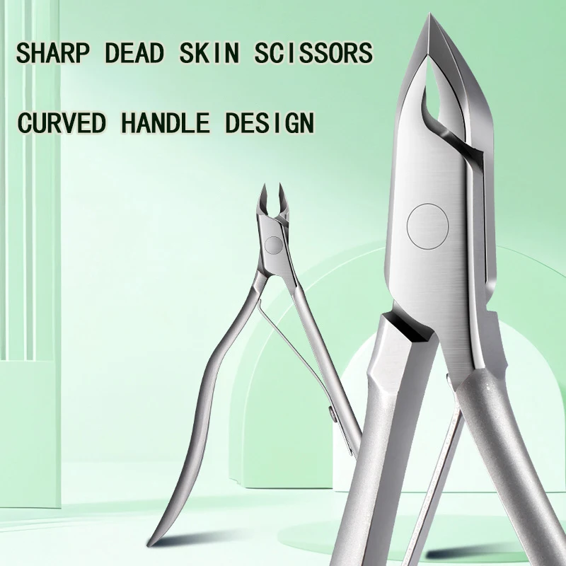 Nail Care Kit Manicure Pedicure Kit Manicure Set Nail Clippers Kit Professional Cuticle Trimmer kit Super Sharp Dead Skin Clipper Labor-saving Cuticula Remover for Fingernail Toenail