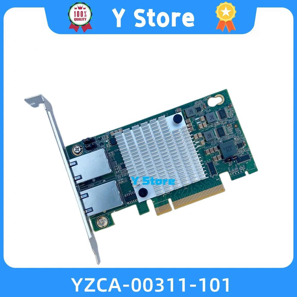 Loja Y-placa de Rede de Porta Dupla para Intel X540-t2 Pci-e 10 Gigabit Interface Elétrica Original Rj45 Inspur Yzca00311101