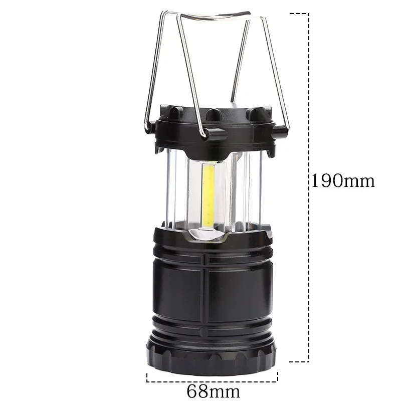 1000 Lumens Bright Portable Waterproof Camping Lamp Battery Version Led