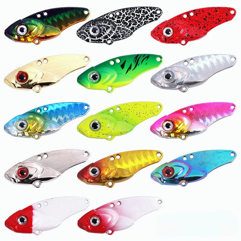 5/10/15/20g Fishing Lures Spoon for Pike with Treble Hook Spoon Wobble