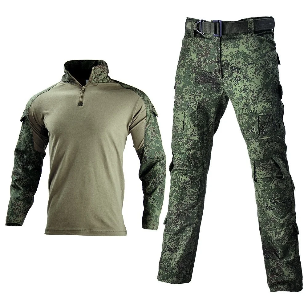 G2 Combat Uniform Tactical Suit Multicam Camouflage Field Airsoft Training Work Clothes Outdoor Hunting Shirt Pants Ghillie Suit