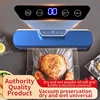 New LCD touch screen household food automatic vacuum sealing machine, with high suction force and simple operation 1