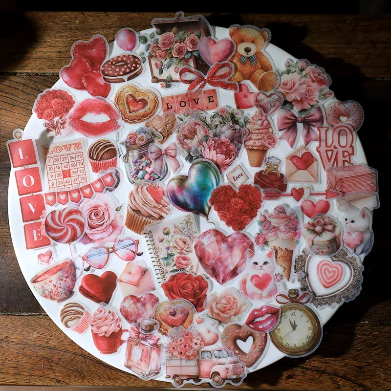 Vintage Valentines Sticker Pack