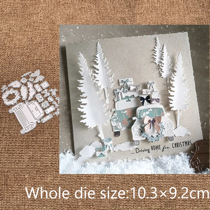 

Металлический трафарет XLDesign, пресс-формы, подарок, снег, украшение автомобиля, высечки для альбома, бумаги, карточек, тиснения