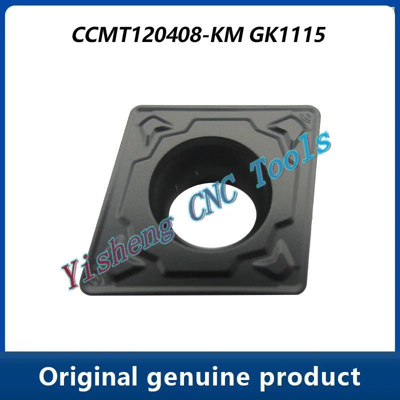 

Токарный инструмент для вставок с ЧПУ, оригинальный режущий инструмент CCMT CCMT120408-KM GK1115, включая перевозку