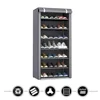 Dustproof Shoe Rack Multilayer Shoe Cabinet Organizer Minimalist Nonwoven Home Furniture Space-saving Cabinets Shoe Shelf 6