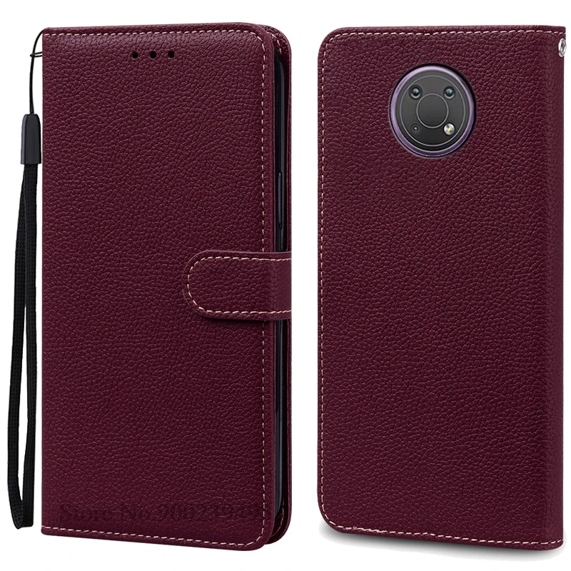 Leather Wallet Flip Cover for Nokia G10/G20 - Stylish Phone Case and Book-Style Back Cover