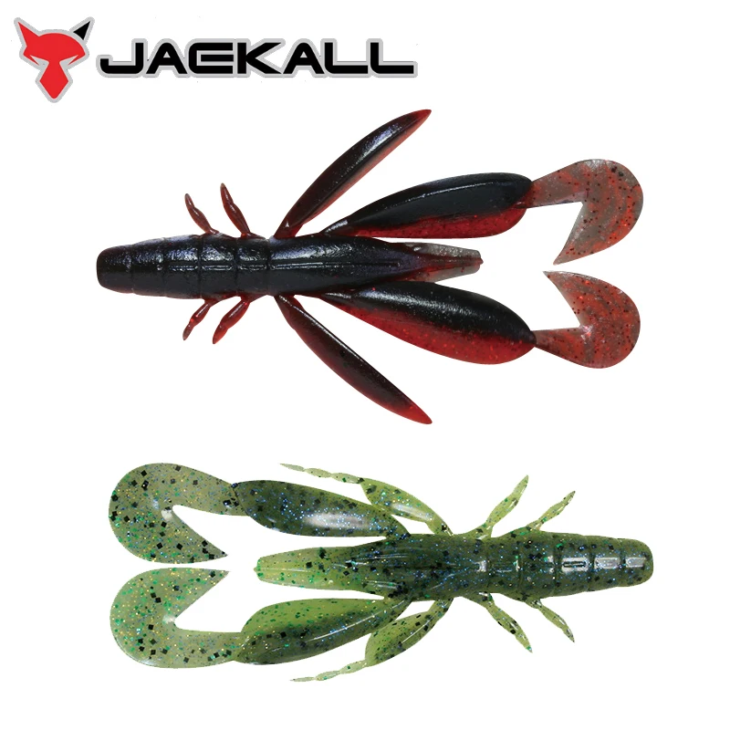 Boxing Craw 7Pcs/Bag 2.8Inch 5.2G Lure Shrimp Soft Crawfish Bait Fake Bait  Fishing Texas Lead Hook Bass With Fish Attractant - AliExpress