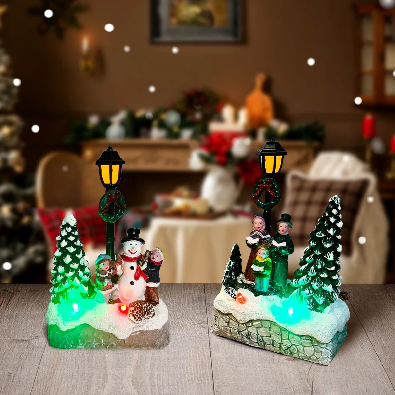 

Новый Рождественский светодиодный ночник из смолы