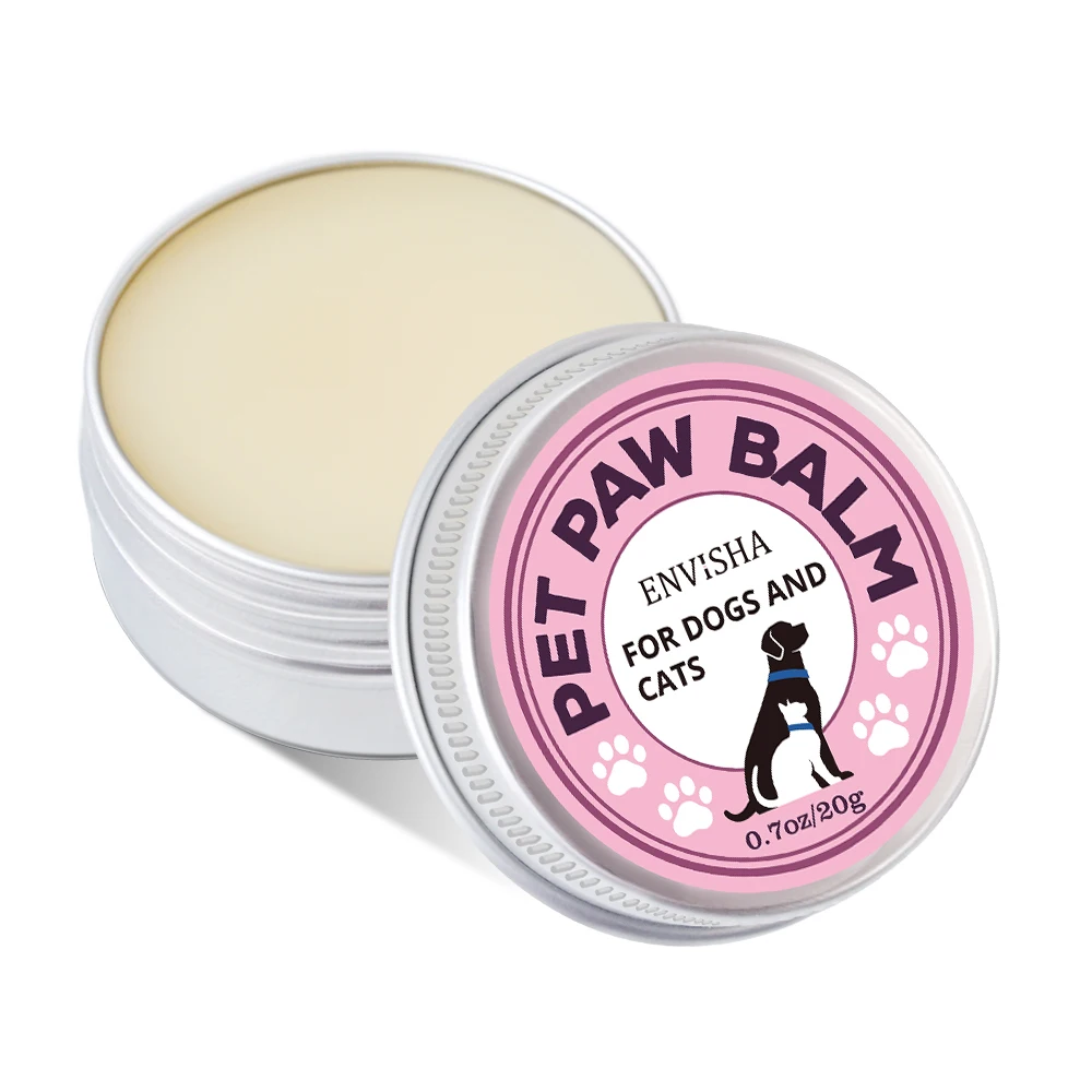 ENVISHA Pet Paw Balm Cream Hautpflegecreme gegen Risse, geeignet für die Pflege und Feuchtigkeitsversorgung im Freien für Katzen und Hunde, 0,7 oz/20 g – Detail 10