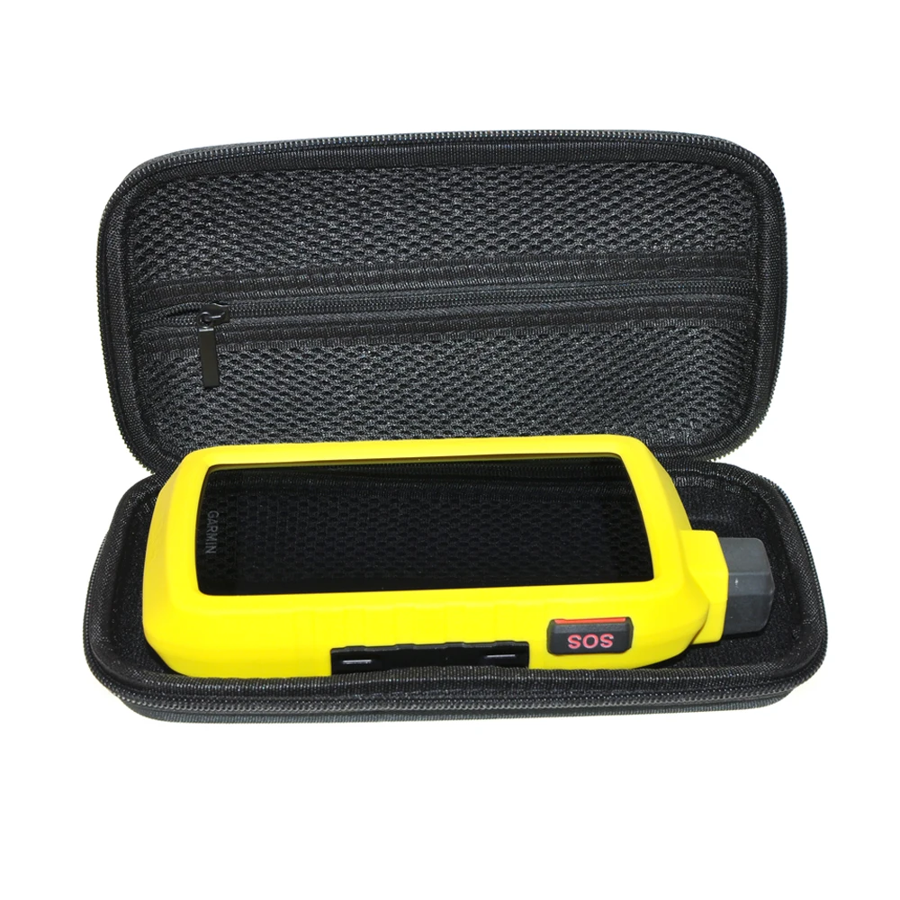 Silicone Case + Portable Carrying Protect Storage EVA Pouch Bag for Garmin Montana 750i 700i 750 700 Hiking Handheld GPS