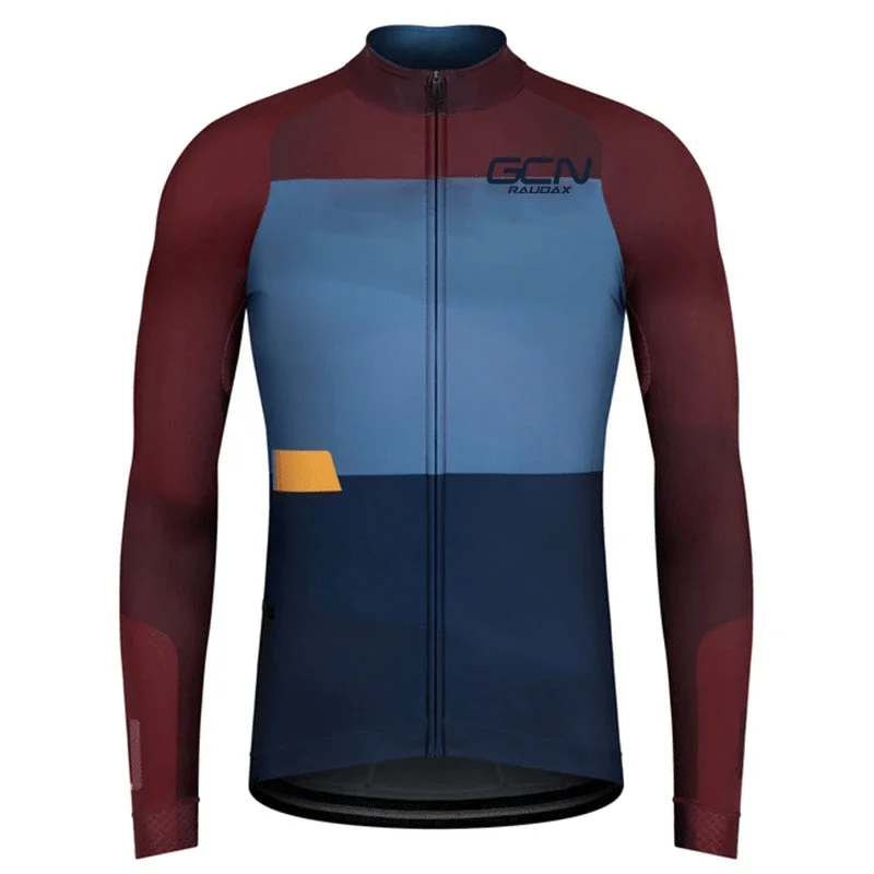 thumbnail image 1 of RAUDAX GCN Otoño Hombres Ciclismo Manga Larga Motocicleta Off Road Downhill Ropa Deportiva Ciclismo Hombre Verano Primavera Manga Larga, 1 of 4