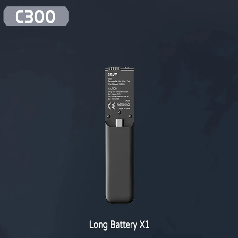 Batterie Longue Sjcam C300 pour Caméra Action 360°