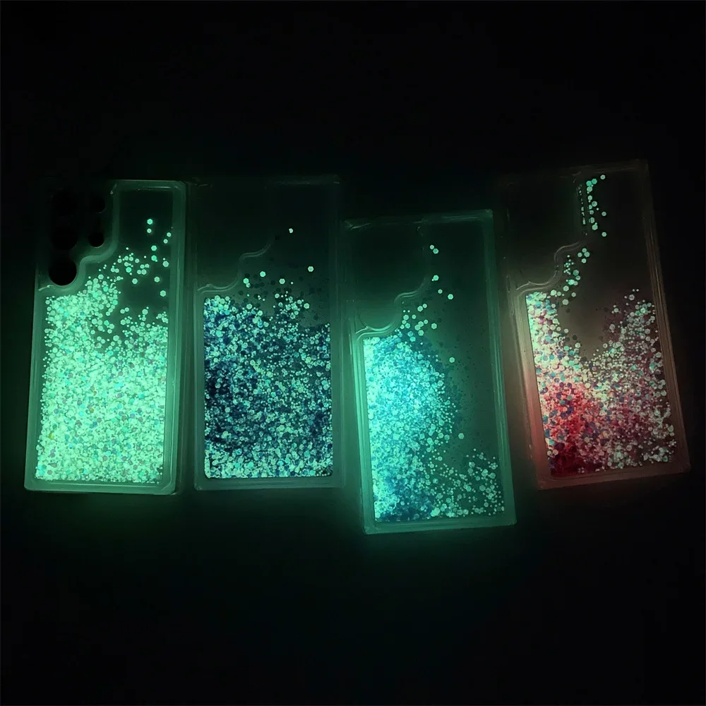 Luminous Bling Glitter Quicksand TPU Soft Case