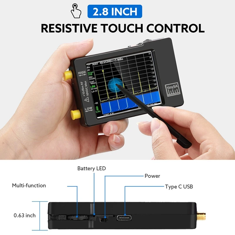  ġ ũ Ʈ м, 0.1MHZ-350MHZ, 240MHZ-960MHZ ļ м, UHF Է¿ 2.8 ġ