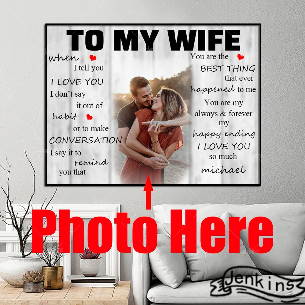 Wife Canvas Painting Wall Art Posters