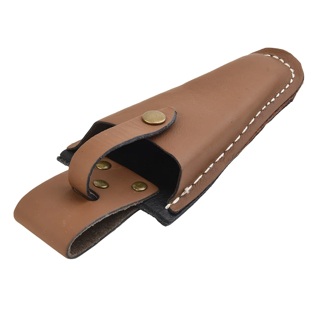 1PC Pruning Scissors Leather Tool Bag Electrician Waist Holder Pliers Storage Portable Buckle Pouch For Gardening Trimming Tools