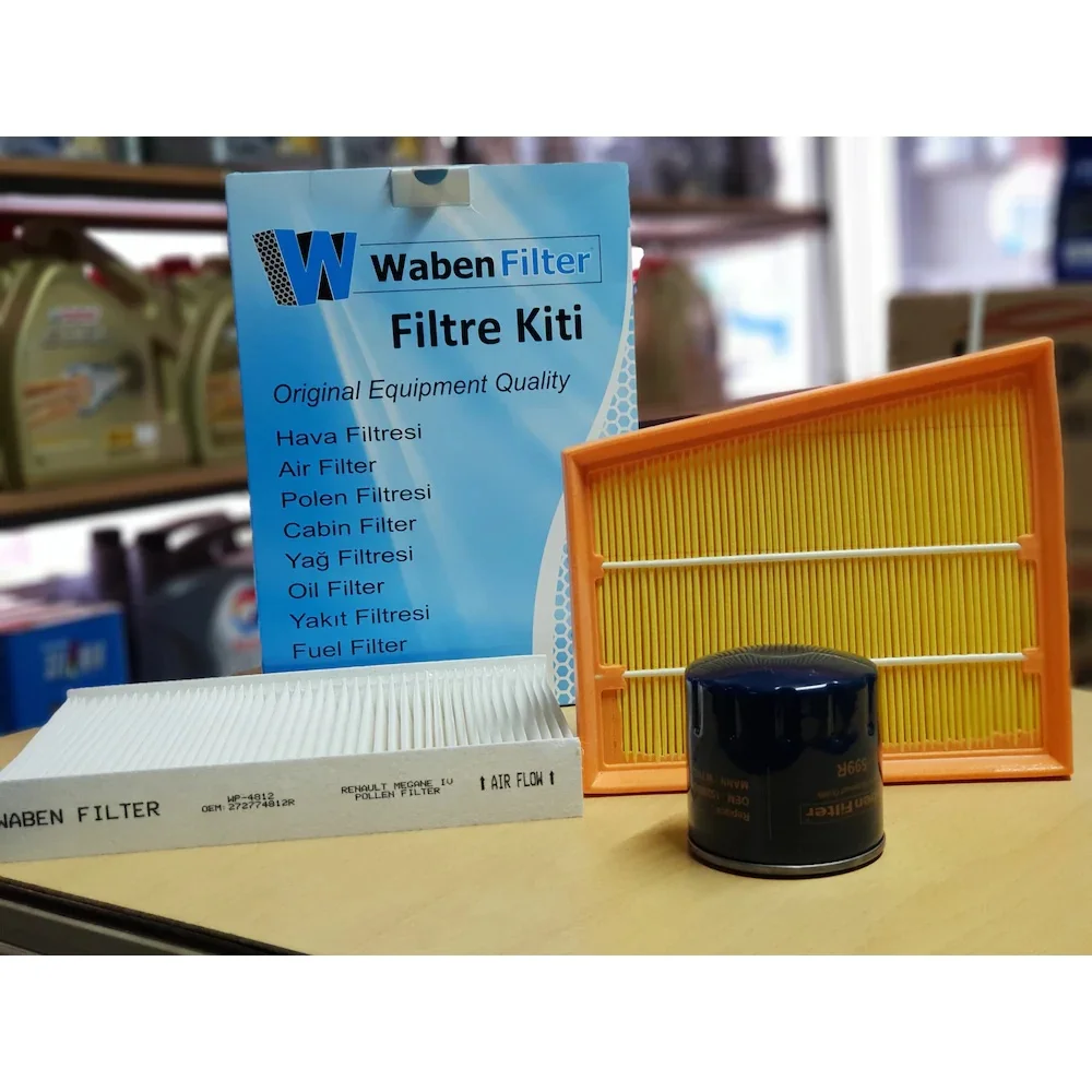 FOR RENAULT MEGANE 4 DCI FILTER SET AIR FILTER OIL FILTER POLLEN FILTER