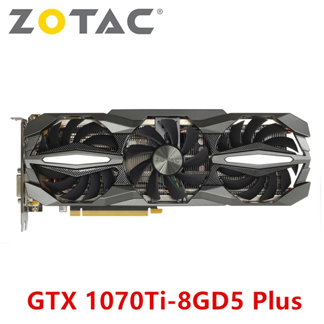 ZOTAC GTX 1070 Ti 1070Ti 8GB Gaming GPU Video Cards NVIDIA GeForce