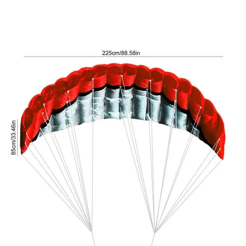 Stunt Kites For Adults 98inch Surfing Beach Flying Kite Outdoor Sports Fun Foldable Parachute Large Kitesurfing Training Kites 6